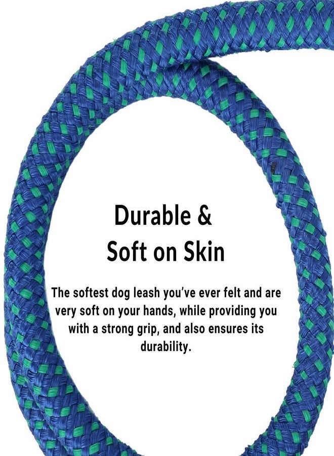 Fun Affairs Nylon Rope Dog Leash for Small Puppy and Medium Sized Dogs with Strong Hook | Size- 9mm Length-150cm (Color May Vary) - Image 5